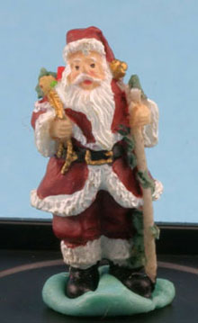 Dollhouse Miniature Traditional Santa Claus